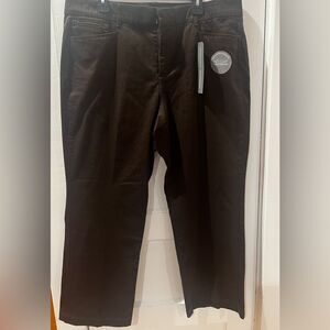 JM Collection Womens Pants Chocolate Brown Size 18P